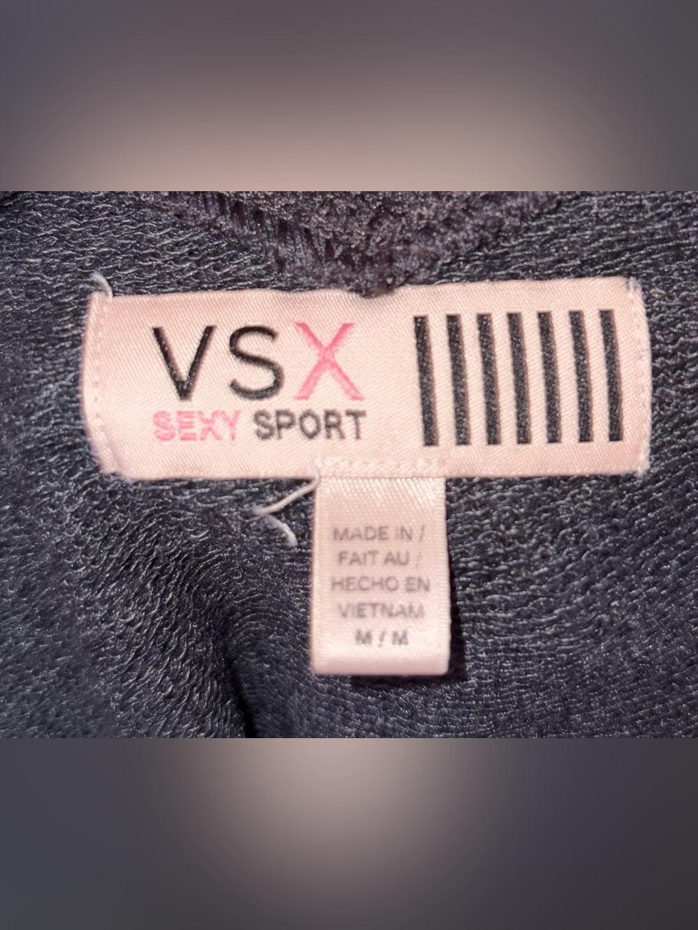 Victorias Secret Sexy Sport Y2K Grey Off-Shoulder Short Sleeve Pullover Top - Picture 4 of 6